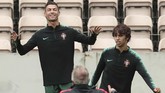 Timnas Portugal juga mempunyai talenta muda yang dilirik sejumlah klub elite Eropa, Joao Felix. (AP Photo/Luis Vieira)