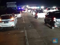 One Way di Tol Cipali KM72 Berlaku Sampai 21.30 WIB