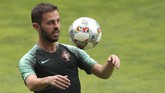 Selain sosok Cristiano Ronaldo, timnas Portugal memiliki Bernardo Silva yang diandalkan sebagai kreator serangan. (AP Photo/Luis Vieira)