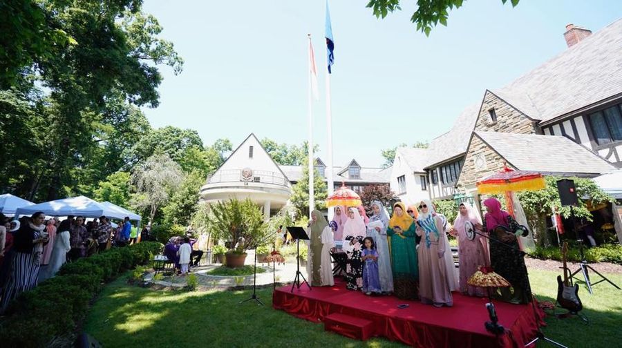 Suasana Lebaran di Negeri Paman Sam Washington DC (dok Kedubes Indonesia untuk AS)