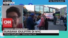 VIDEO: Suasana Idulfitri di NYC