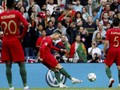 FOTO: Ronaldo Menggila, Cetak Tiga Gol Indah