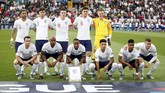 Penyerang Manchester City Raheem Sterling dipercaya menjadi kapten timnas Inggris di pertandingan ke-50 bersama The Three Lions. (Reuters/Carl Recine)