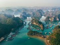 Menikmati Halong Bay dari Udara