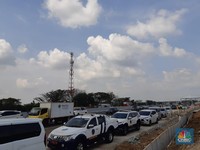 Arah Jakarta, Antrian Kendaraan 1 Km di GT Cikampek Utama