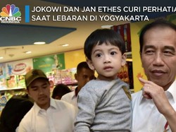 Seru! Lebaran di Jogja, Jokowi & Jan Ethes Naik Andong