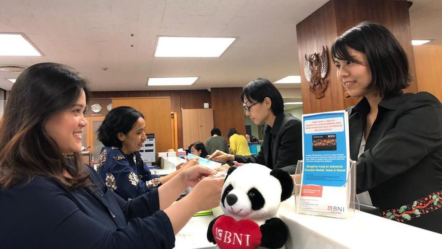 BNI kantor perwakilan Osaka, Jepang mendapatkan lisensi baru untuk menjadi agen dalam pembukaan rekening tabungan BNI.