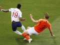 FOTO: Drama 3 Blunder dan VAR di Belanda vs Inggris