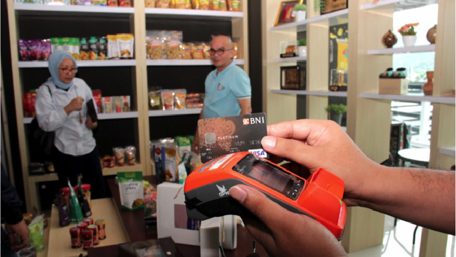 Rumah Kreatif BUMN (RKB Shop di Terminal Eksekutif Merak (dok. BNI)