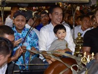 Lebaran Ketiga, Jokowi Bertemu Sultan Hamengku Buwono X
