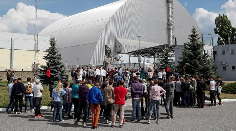 Chernobyl kini semakin dikenal berkat munculnya film seri yang diputar di stasiun TV berbayar HBO.