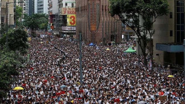 Di Balik Protes RUU Ekstradisi, Aksi Terbesar Hong Kong