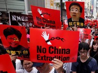 Protes RUU Ekstradisi, Warga Gelar Demo Terbesar di Hong Kong