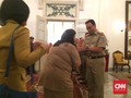 Anies Gelar Halalbihalal, Pasukan Oranye Hingga Hijau Antre