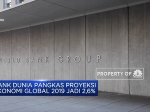 Bank Dunia Pangkas Proyeksi Ekonomi Global Jadi 2,6%