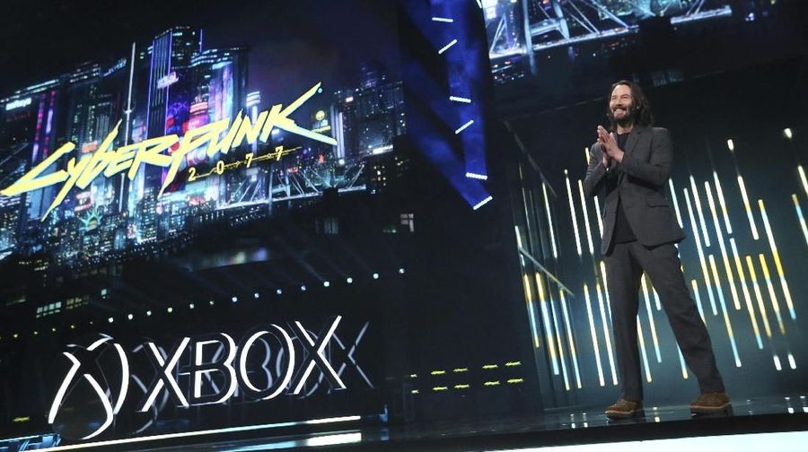 Dalam acara Xbox Electronic Entertainment Expo (E3) Microsoft mengungkap trailer Cyberpunk 2077 yang bakal hadirkan karakter Keanu Reeves.