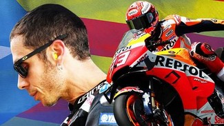 Jegal Marquez di MotoGP Catalunya