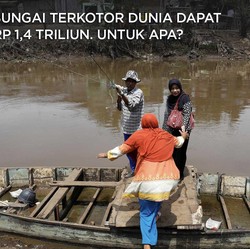 Kang Emil Dapat Rp 1,4 T untuk Sungai Terkotor di Dunia