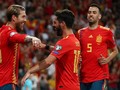 FOTO: Timnas Spanyol Hancurkan Swedia