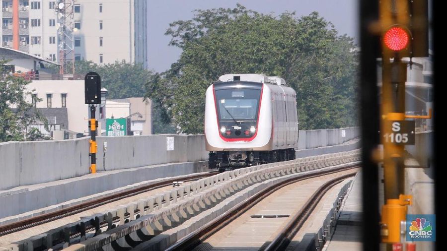 LRT tahap I masih terkendala pembebasan lahan.