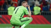 Swedia kini tertinggal lima poin dari Spanyol. Posisi Swedia di peringkat kedua juga mendapat ancaman dari Rumania yang kini mengoleksi nilai yang sama. (REUTERS/Sergio Perez)