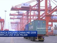 Neraca Dagang China Nilai Mei 2019 Surplus USD 41,65 Miliar