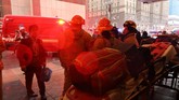 Kejadian itu sempat membuat situasi di pusat Manhattan yang sedang sibuk dan hujan menjadi panik. (Spencer Platt/Getty Images/AFP)