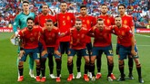 Timnas Spanyol menjamu timnas Swedia dalam lanjutan kualifikasi Piala Eropa 2020. (REUTERS/Sergio Perez)