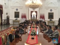 Kadin & HIPMI Merapat ke Istana, Bertemu Jokowi-Erick Thohir
