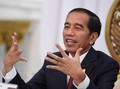 Jokowi Didampingi Ma'ruf Amin Tiba di Lokasi Syukuran Relawan
