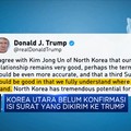 Trump Dapat 'Surat Hangat' Dari Kim Jong-Un