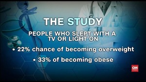 VIDEO: Studi Sebut Tidur dengan Lampu Menyala Picu Obesitas