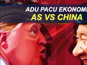 Adu Pacu Ekonomi AS Vs China