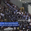 Aksi Demo Tolak RUU Ekstradisi Kembali Digelar Di Hong Kong