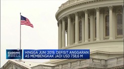 Defisit Anggaran AS Membengkak jadi USD 738,6 M