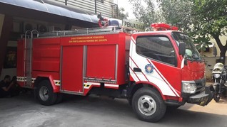Mobil Pemadam Kebakaran Jakut Sempat Dicuri saat Dipanaskan