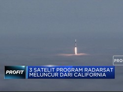 3 Satelit Program Radarsat Meluncur dari California