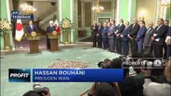 Pertemuan Bilateral Rouhani - Abe