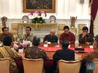 Setelah Kadin Cs, Giliran Apindo 'Sowan' ke Jokowi di Istana