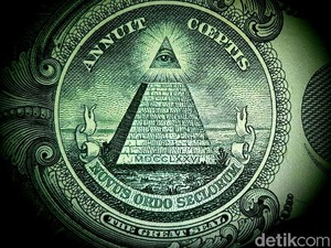 Arti All Seeing Eye di Mata Uang Dolar AS, Benar Illuminati?