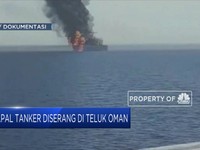 Kapal Tanker Jepang Diserang di Teluk Oman