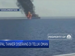 Kapal Tanker Jepang Diserang di Teluk Oman