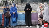 Gerakan Nasional Kedaulatan rakyat terdiri dari sejumlah ormas seperti Front Pembela Islam (FPI), Gerakan Nasional Pengawal Fatwa (GNPF), dan Persaudaraan 212 (PA 212). (CNN Indonesia/Andry Novelino)