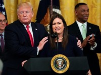 Tinggalkan Trump, Jubir Gedung Putih Sarah Sanders Mundur