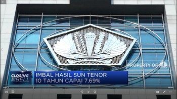 Yield SUN Tenor 10 Tahun Capai 7,69%