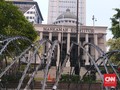 Sidang PHPU Pilpres, Jakarta Pusat Sekitar MK Padat Merayap