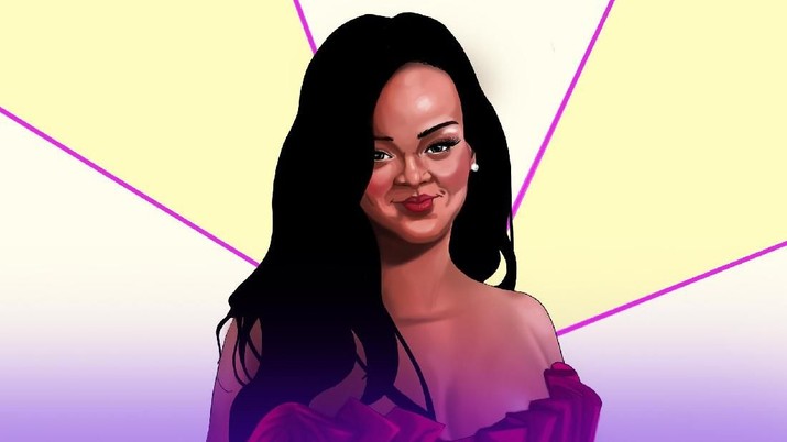 INFOGRAFIS, Rihanna Musisi Wanita Terkaya Dunia