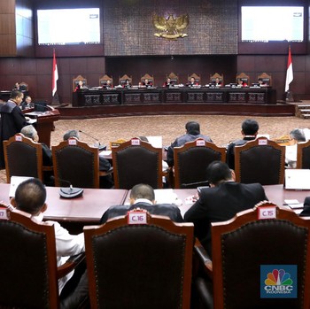 Begini Situasi Sidang Perdana Sengketa Pilpres 2019 di MK