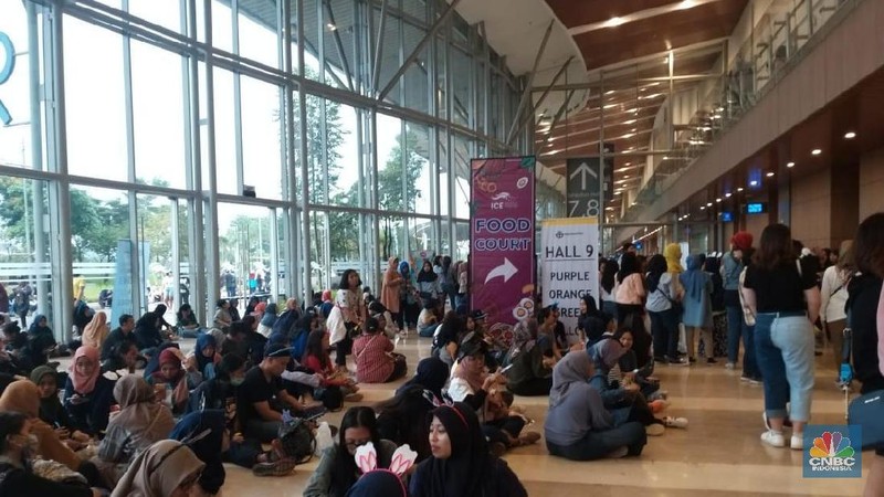 Boyband Kpop Super Junior akan menggelar konser di ICE, BSD, Tangerang Selatan, Banten, Sabtu (15/6/2019).