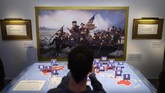Museum ini dibuka untuk merayakan ulang tahun Trump ke-73 pada Jumat (14/6). (Photo by Andrew CABALLERO-REYNOLDS / AFP)